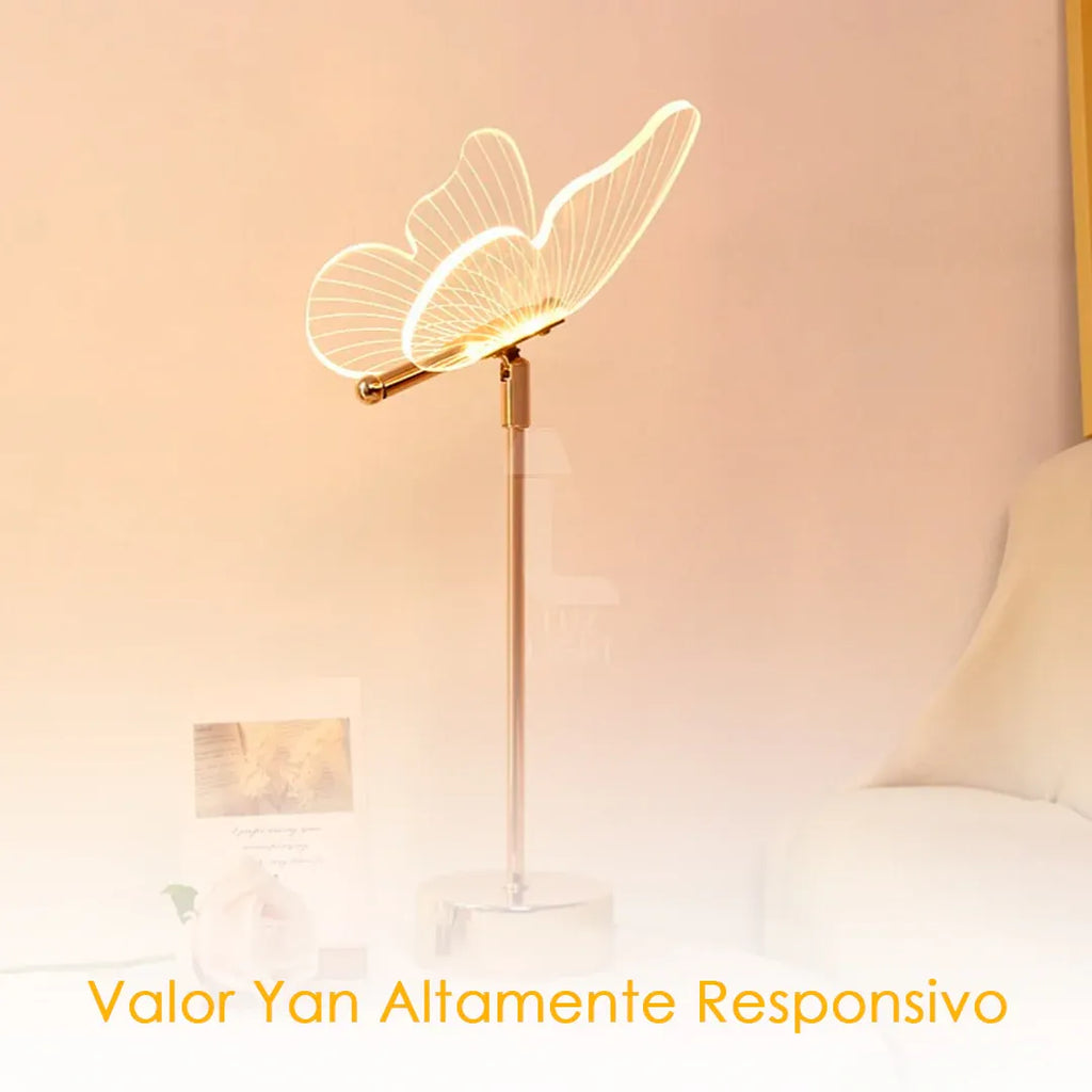 Luminária de Mesa Borboleta Art