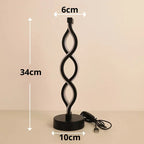 Luminária de Mesa Abajur Spiral Duplo