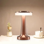 Luminária De Mesa Abajur Sem Fio Torre Recarregável Touch