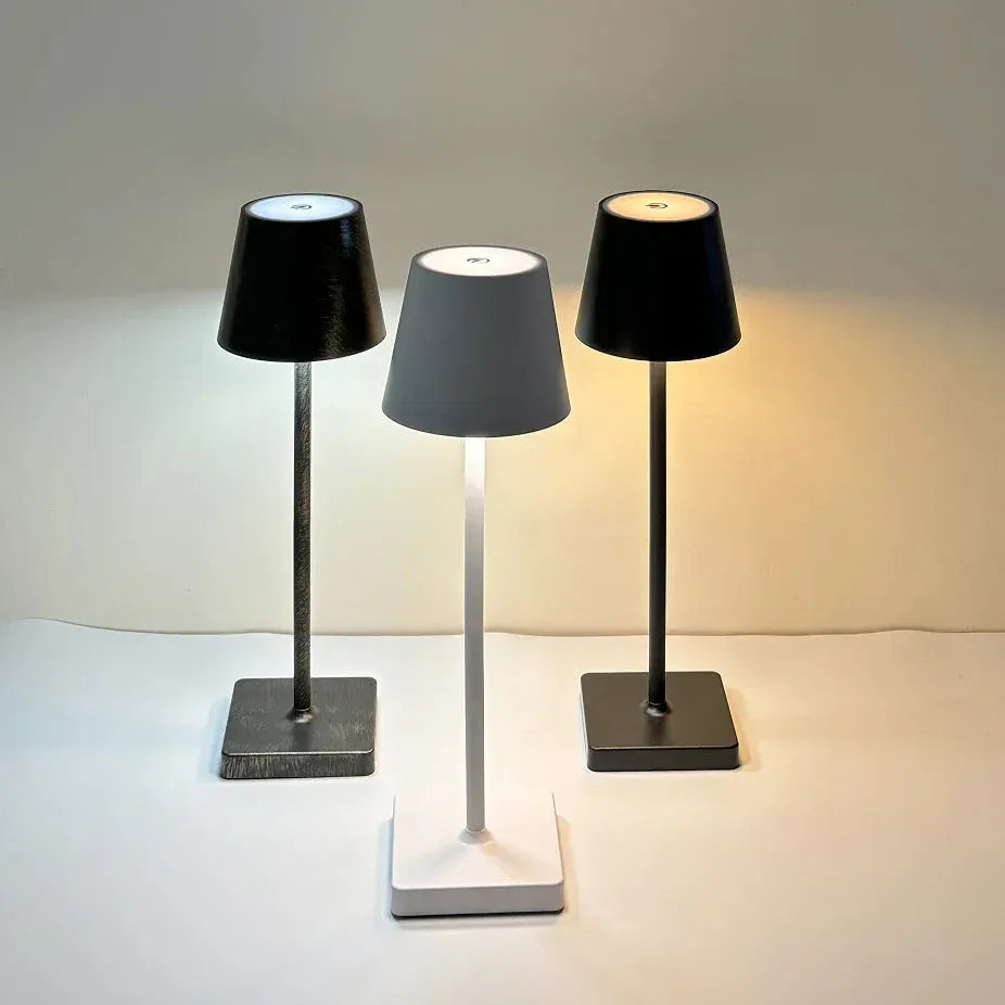 Luminária de Mesa Sem Fio Dimerizável
